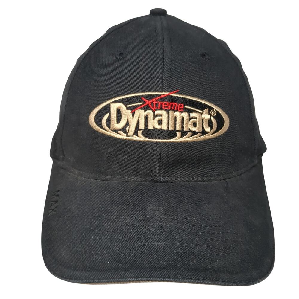 Xtreme Dynamat Strapback Baseball Cap Black One Size Triple Crown The Max Hat